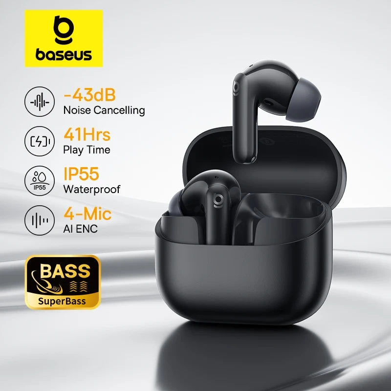 Baseus Bass Noise Cancelling Earbuds