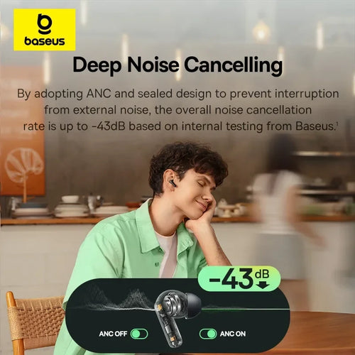 Baseus Bass Noise Cancelling Earbuds