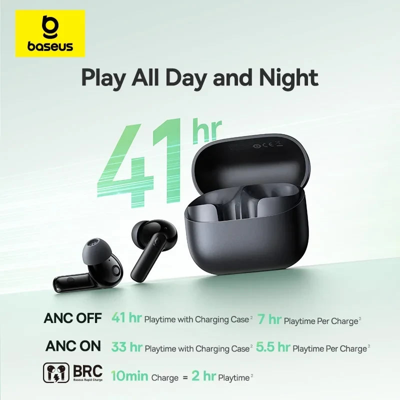 Baseus Bass Noise Cancelling Earbuds