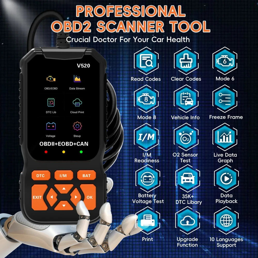 OBD2 Vehicle Diagnostic Scanner