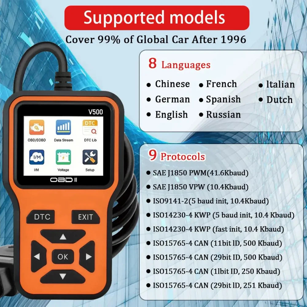 OBD2 Engine Diagnostic Scanner