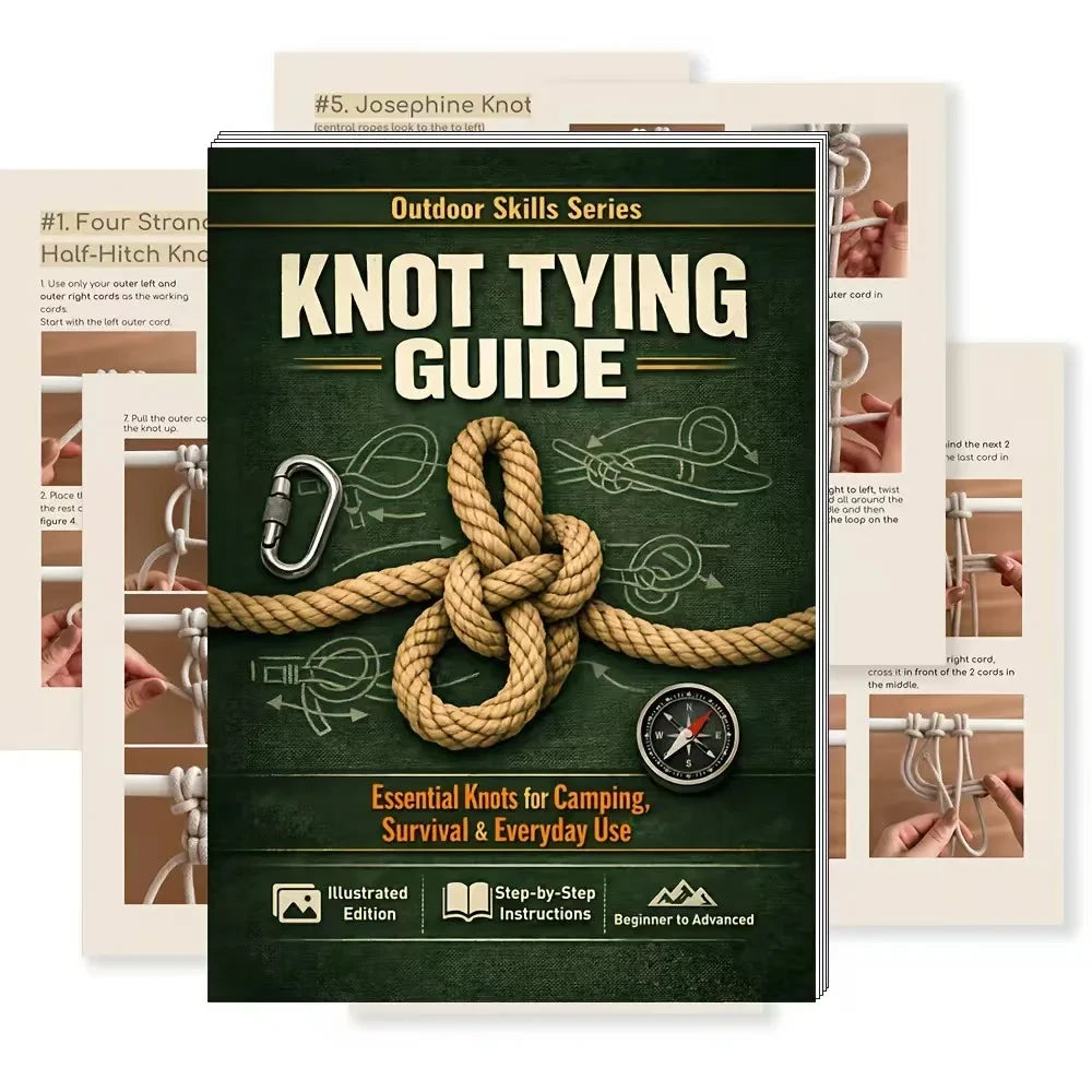 Illustrated Camping Knot Guidebook