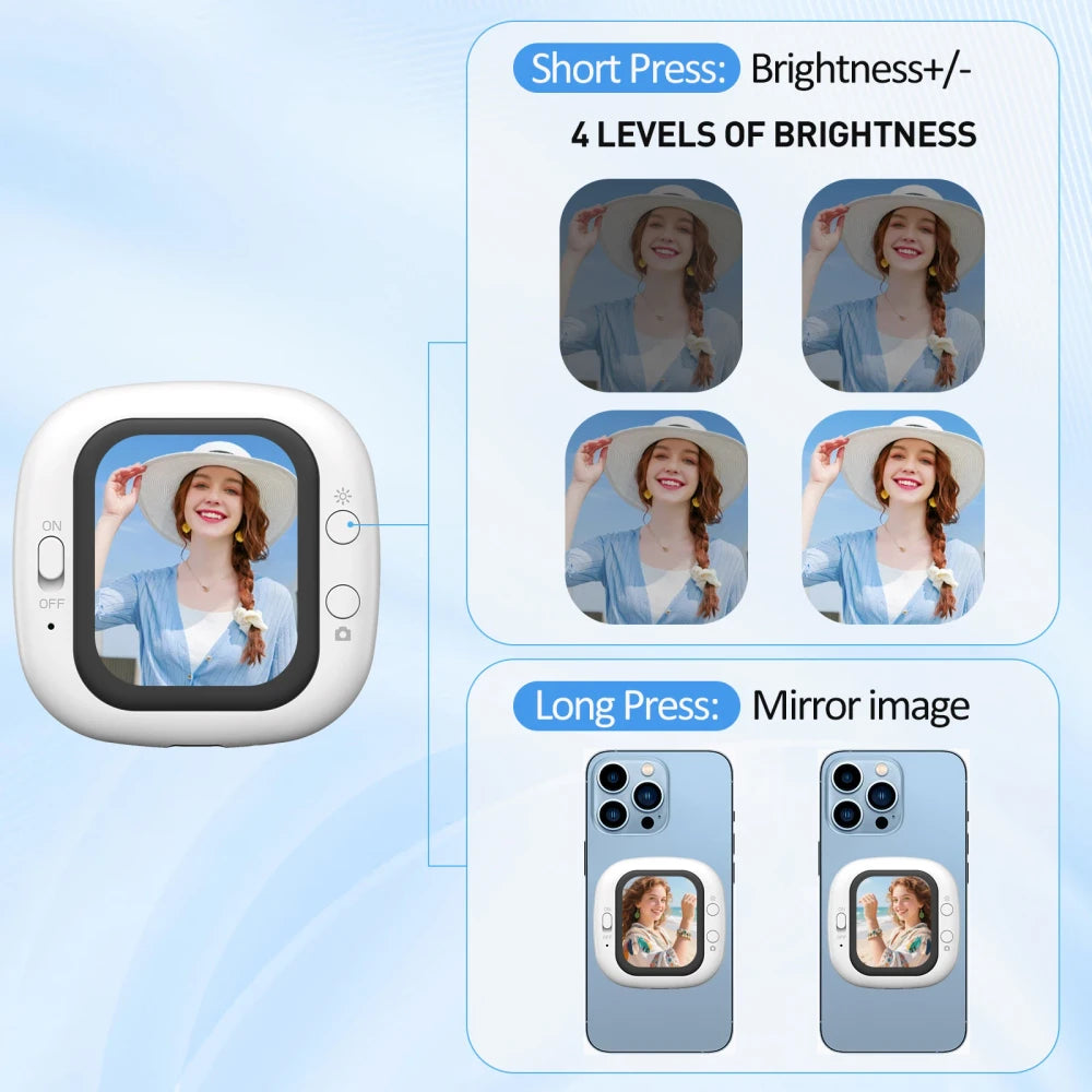 Phone Vlogging Selfie Monitor