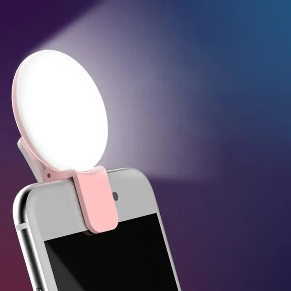 Portable LED Smartphone Ring Light