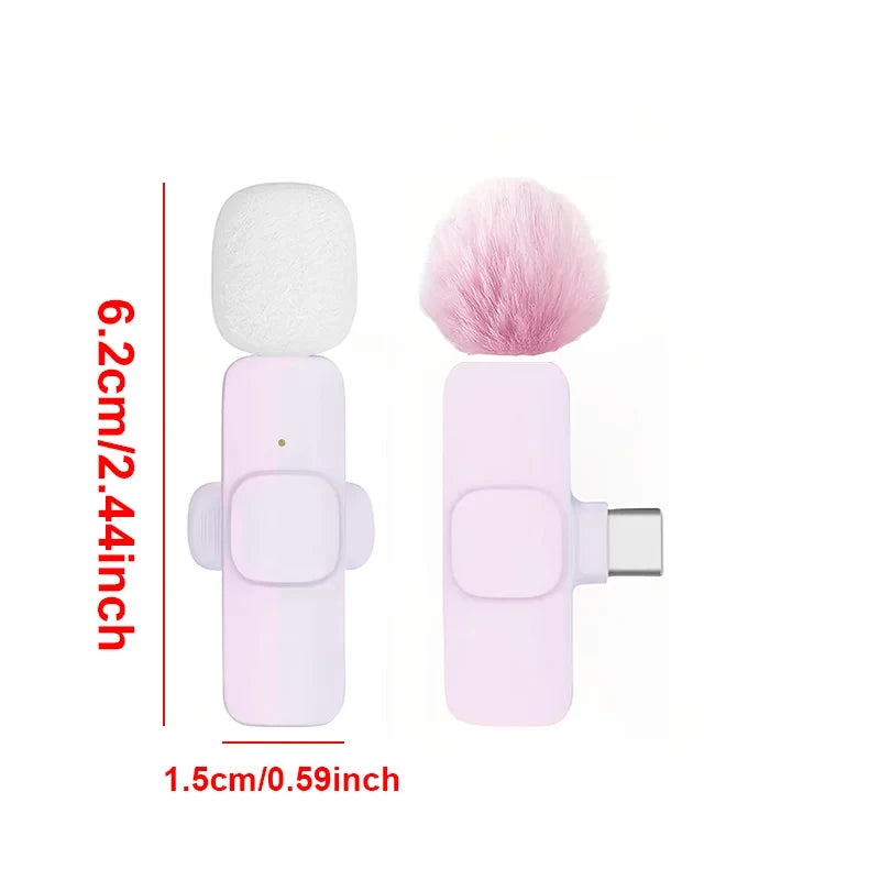Wireless Portable Lavalier Microphone