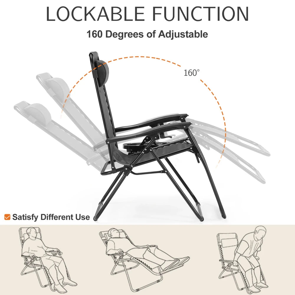 Zero Gravity Outdoor Recliner